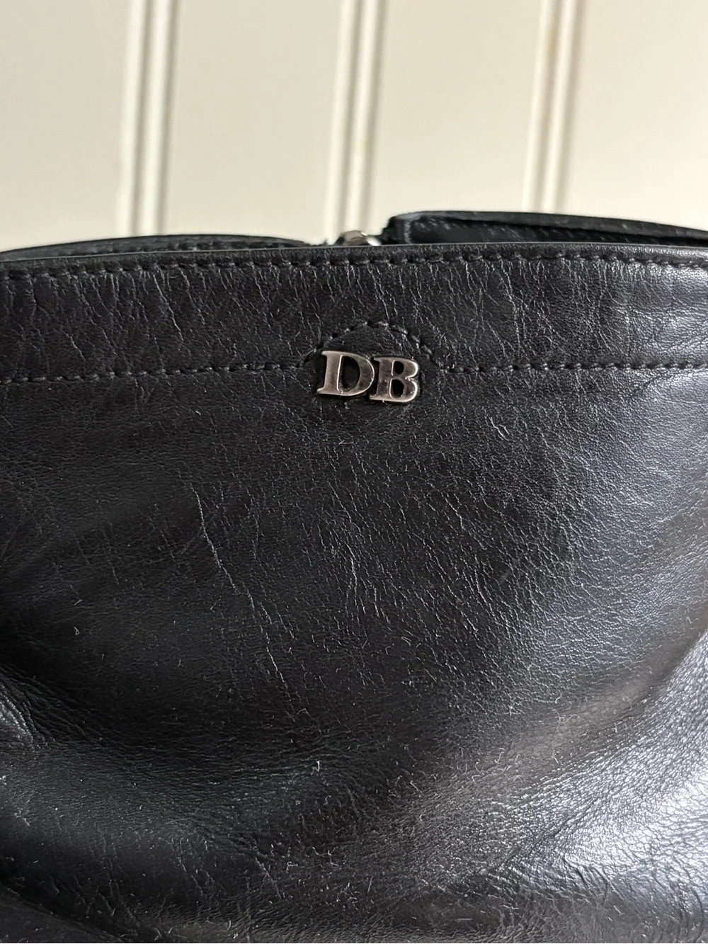 Dino Bigioni Black Leather Wingtip Chelsea Boots Men’s 11.5 Classic Designer EUC